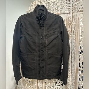 G-Star Men's Dark Gray Military Overshirt